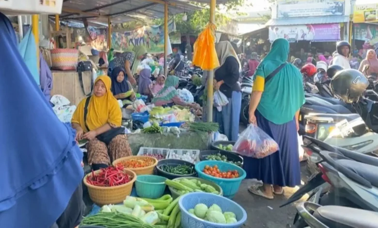 Pedagang Pasar Pagesangan Kota Mataram