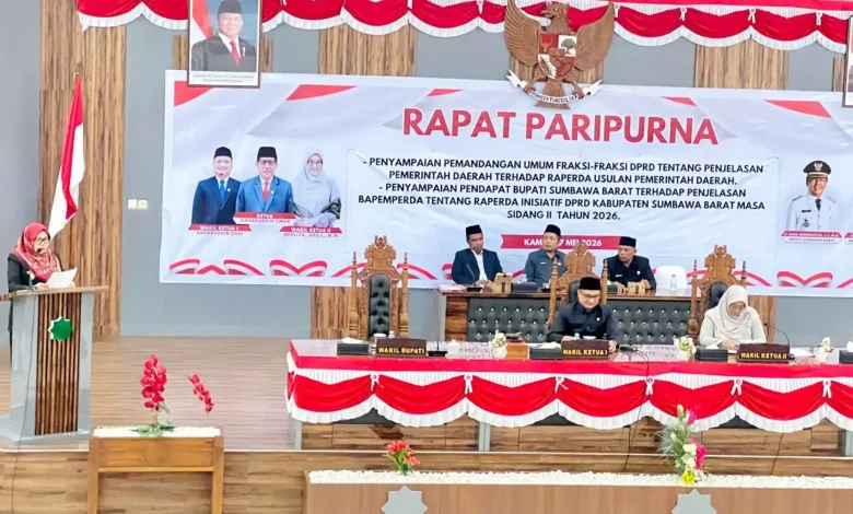 Pemkab Sumbawa Barat Beri Catatan Strategis Terhadap Empat Raperda Inisiatif DPRD