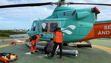 Proses Evakuasi Pendaki asal Malaysia Terjatuh di Gunung Rinjani