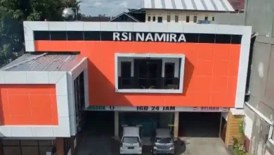 Gedung RSI Namira di Jalan KH Ahmad Dahlan No.17, Pancor, Kecamatan Selong, Lombok Timur.