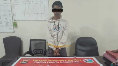 Residivis di Sakra Lombok Timur Dibekuk Polisi
