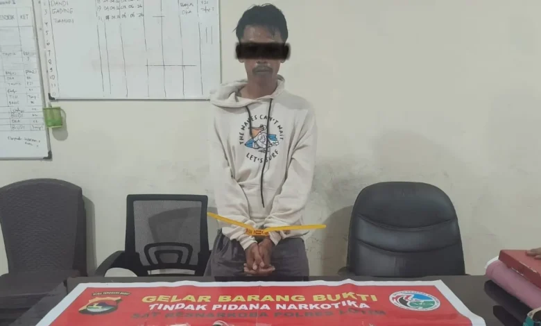 Residivis di Sakra Lombok Timur Dibekuk Polisi