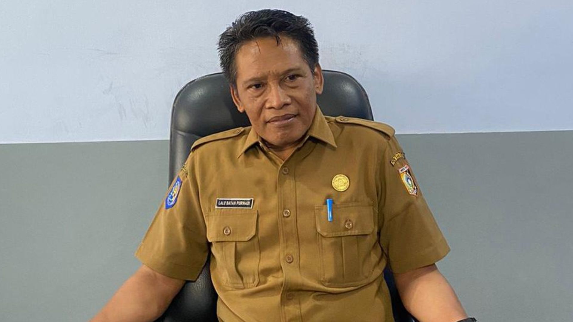 Sekretaris Dinas Dikbud Lombok Timur Lalu Bayan Purwadi