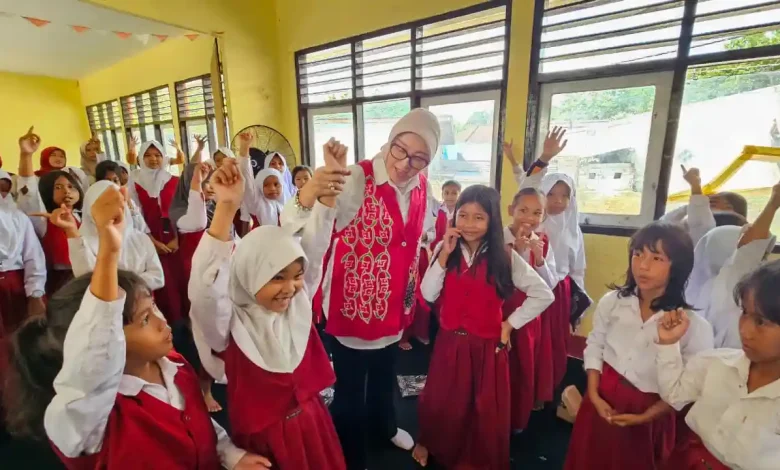 Suasana kegiatan Museum Masuk Sekolah di SD Batu Mekar pada Selasa, 12 Mei 2026.