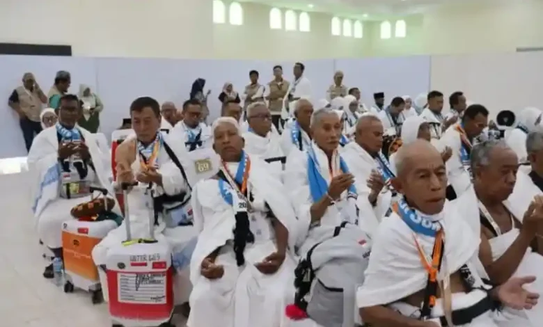 Para jemaah haji asal NTB waktu akan berangkat ke Tanah Suci beberapa waktu yang lalu, Sabtu, 9 Mei 2026.