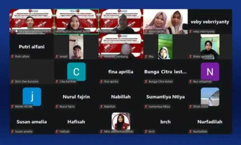 Suasana kegiatan webinar PGSD Tamsis Bima pada Sabtu, 30 Mei 2026.