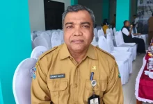 Kepala Dinas Kelautan dan Perikanan Sumbawa, Rahmat Hidayat Gudang Pendingin Perikanan