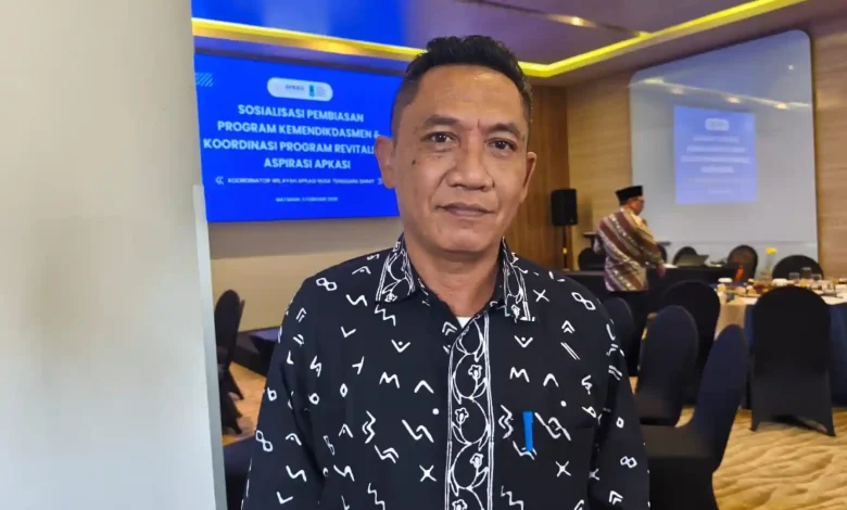 Kepala Dinas Pendidikan dan Kebudayaan Sumbawa, ditemui NTBSatu, di Mataram. Budi Sastrawan.