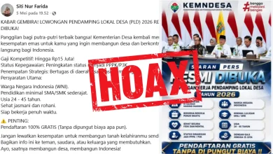 Kolase foto unggahan rekrutmen pendamping lokal desa Mei 2026.