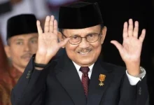 Presiden ke-3 Indonesia, B.J. Habibie.