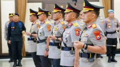 Kapolri, Jenderal Polisi Listyo Sigit Prabowo melantik lima kapolda baru pada Minggu, 17 Mei 2026.