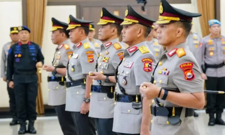 Kapolri, Jenderal Polisi Listyo Sigit Prabowo melantik lima kapolda baru pada Minggu, 17 Mei 2026.