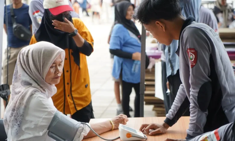 Universitas Islam Al-Azhar Gelar Pemeriksaan Kesehatan Gratis di CFD Udayana