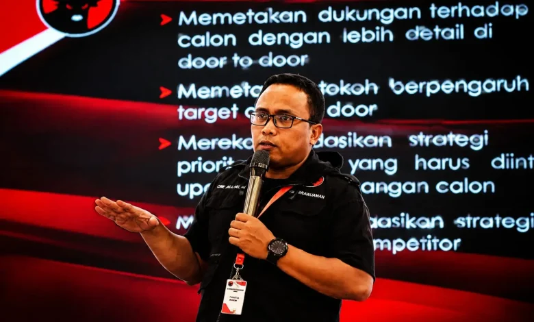 Sekretaris DPC PDI Perjuangan Sumbawa Amilan Hatta Infrastruktur Daerah