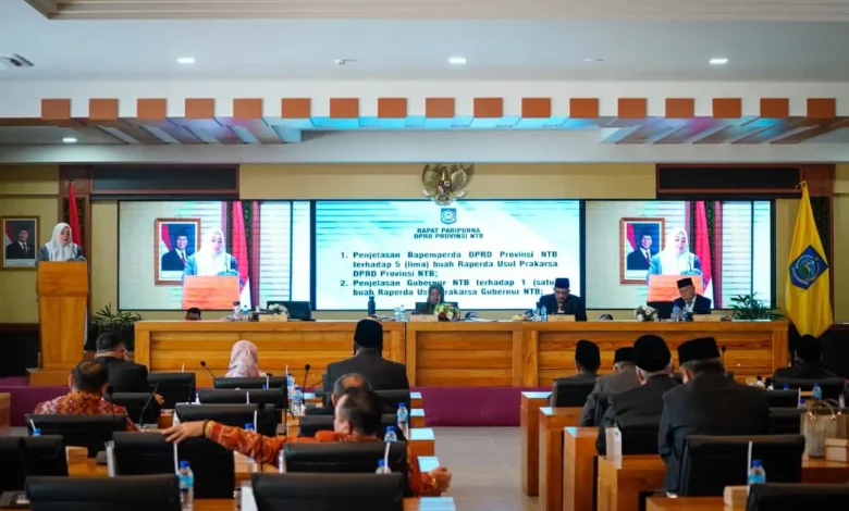 Raperda Pajak dan Retribusi NTB Disetujui