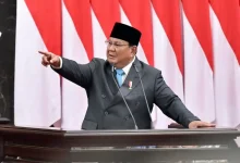 Pidato Prabowo di DPR RI