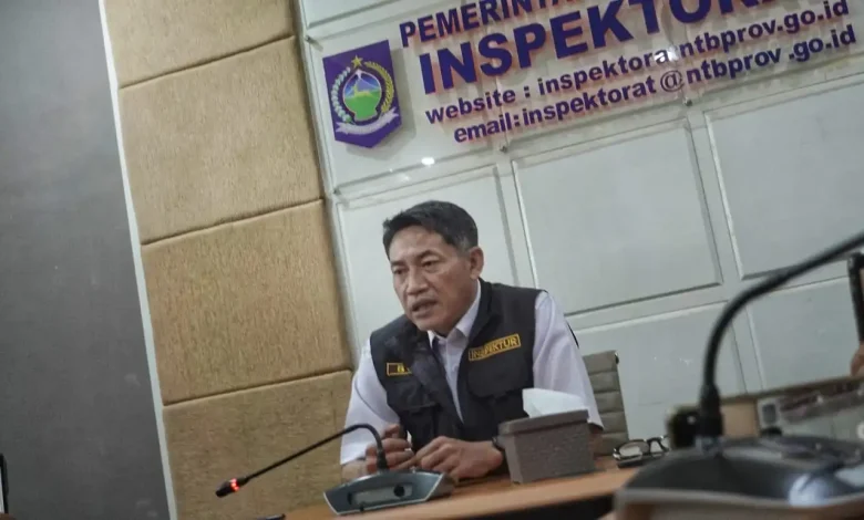 Kasatgas Gili Tramena Inspektur Inspektorat NTB Budi Herman Pemprov