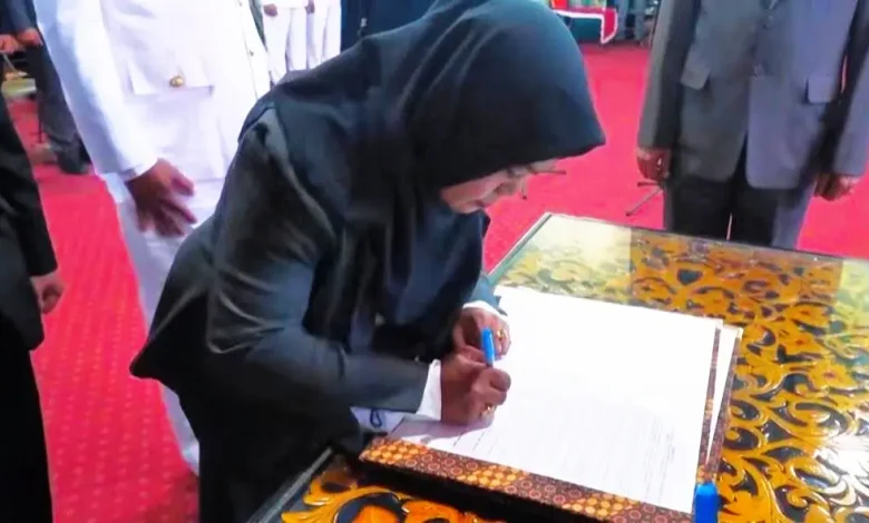 Pelantikan Kepala Sekolah Pemkab Sumbawa