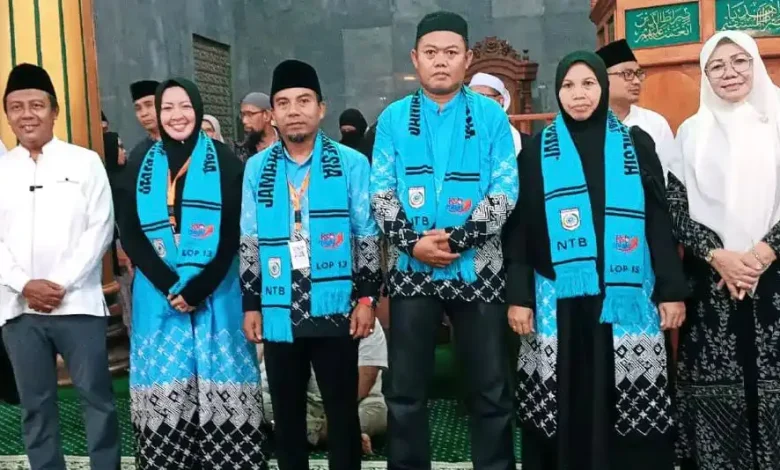 Bupati dan Wabup KSB Lepas 144 Jemaah Calon Haji 2026 di Masjid Agung Darussalam