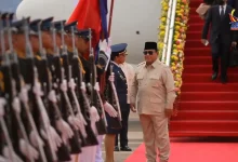 Prabowo Tiba di Filipina untuk Hadiri KTT Ke-48 ASEAN