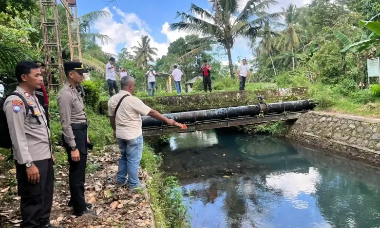 Olah TKP Penemuan Balita Balita Dilaporkan Hilang, Ditemukan Meninggal di Saluran Irigasi Sesaot