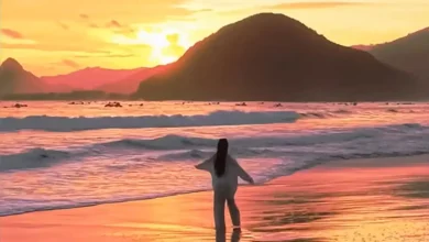 Pantai Selong Belanak Sunset di Lombok