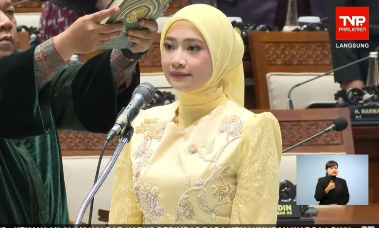 Anak Adies Kadir Resmi Dilantik Jadi Anggota DPR RI Gantikan Ayahnya