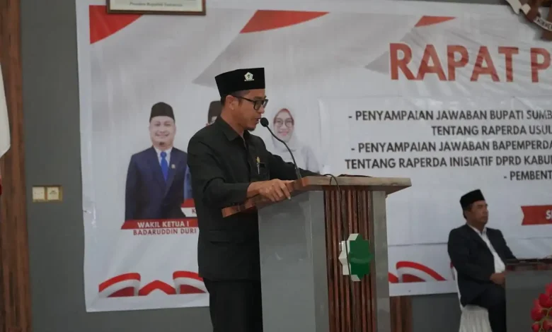 Anggota Bapemperda DPRD KSB Basuki RA