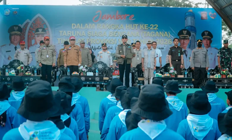 Pemkot Mataram Kukuhkan 60 Satgas Kampung Siaga Bencana di HUT Ke-22 TAGANA