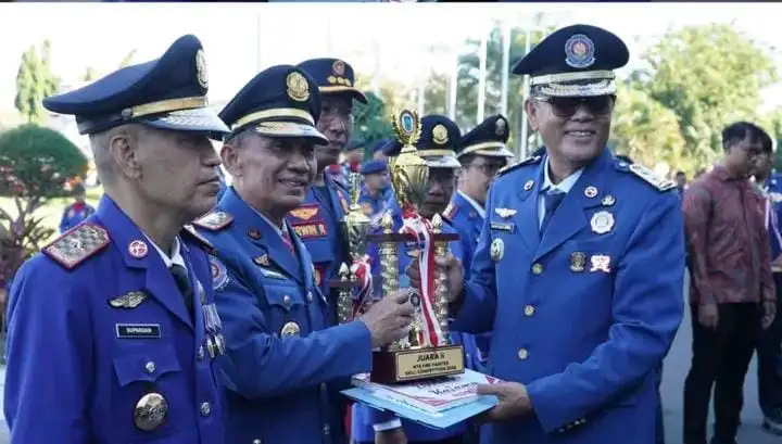 Bupati Jarot HUT Ke-107 Pemadam Kebakaran dan Penyelamatan di Kabupaten Sumbawa