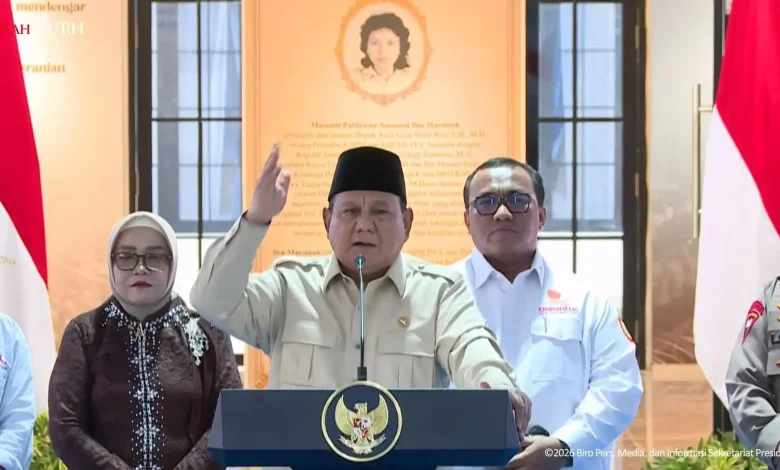 Presiden Prabowo Subianto Nilai Tukar Rupiah