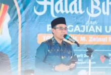 Kepala Biro Kesra Setda Provinsi NTB Amir Hewan Kurban Pemprov