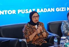 Kepala BGN, Nanik S Deyang, saat melakukan konferensi pers di Jakarta, Kamis, 4 Juni 2026. Foto: Kompas.
