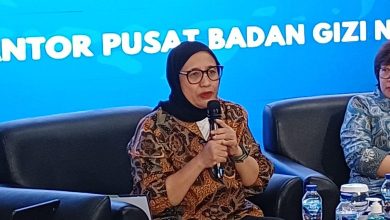 Kepala BGN, Nanik S Deyang, saat melakukan konferensi pers di Jakarta, Kamis, 4 Juni 2026. Foto: Kompas.