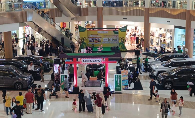Suasana Adira Expo 2026 di Lombok Epicentrum Mataram