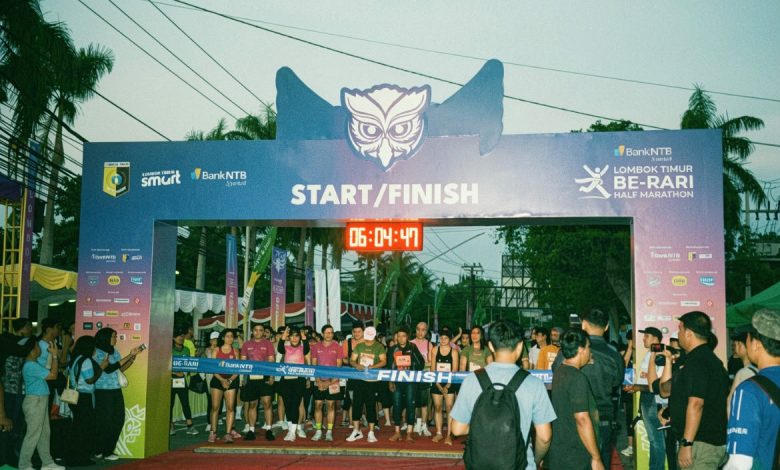 Acara Be-Rari Half Marathon.