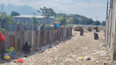 Suasana TPS Kebon Talo yang sudah bersih dari timbunan sampah, Minggu, 14 Juni 2026.