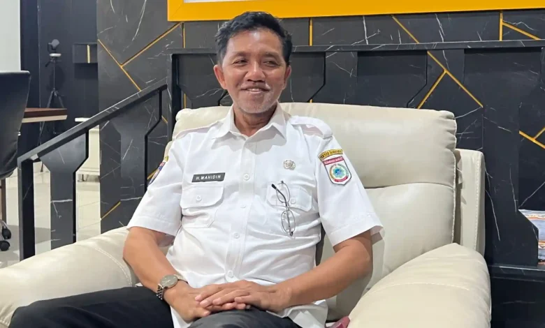 Pelakasana Harian (Plh) Kepala Dinas Pariwisata, Pemuda, dan Olahraga (Disparpora) KSB, H. Wahidin.