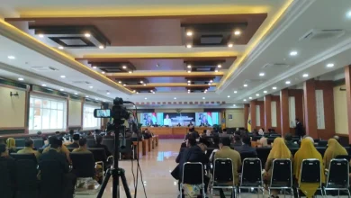 Rapat Paripurna Pembahasan Laporan Pertanggungjawaban Pelaksanaan APBD NTB 2025 di aula Kantor Gubernur NTB, Senin, 22 Juni 2026.