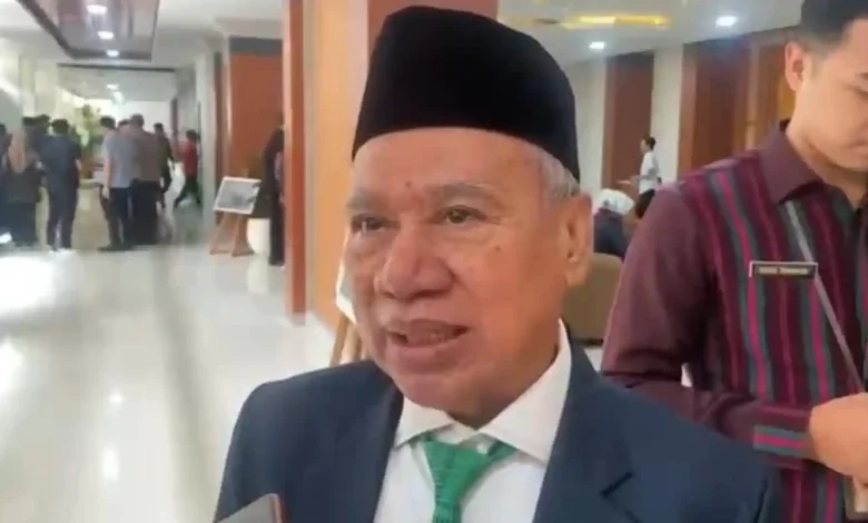 Wakil Ketua DPRD NTB, Muzihir, menyoroti raihan WTP Pemprov NTB yang menurutnya tidak perlu dibanggakan, Senin, 22 Juni 2026.