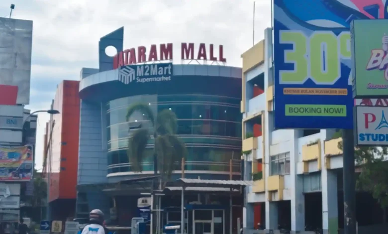 Temuan Badan Pemeriksa Keuangan (BPK) RI, adanya kebocoran PAD dalam pengelolaan Mataram Mall. (Bagian belakang Mataram Mall).