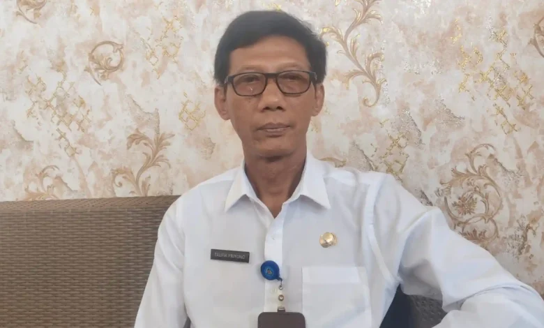 Kepala BKPSDM Kota Mataram, Taufik Priyono, diwawancarai perihal pembukaan CPNS Kota Mataram 2026.