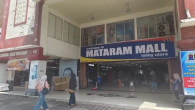 Suasana Lobby di Mataram Mall, Selasa, 30 Juni 2026.