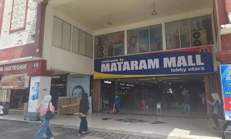 Suasana Lobby di Mataram Mall, Selasa, 30 Juni 2026.