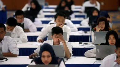 Ilustrasi peserta saat mengikuti tes seleksi PPPK Kemensos 2026.