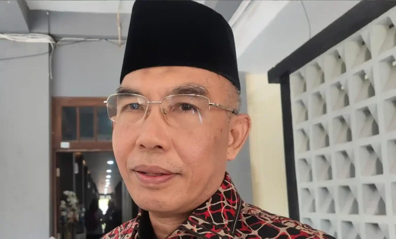 Wakil Wali Kota Mataram, TGH. Mujiburrahman ditemui usai Rapat dengan OPD, Kamis, 4 Juni 2026.