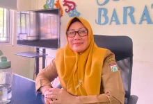 Kepala Bidang Pemasaran Disparpora KSB, Yuliana.