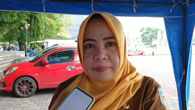 Kepala Bidang Bahan Pokok dan Penting (Bapokting) Dinas Perdagangan (Disdag) Kota Mataram, Sri Wahyunida saat diwawancarai pada Rabu, 10 Juni 2026, perihal penjualan Minyakita.