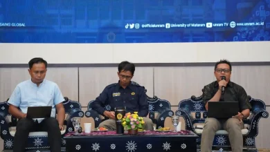 Unram menggelar Akselerasi Penelitian Skema Hibah Top Tier 2026 untuk memperkuat kualitas riset dan reputasi akademik di tingkat internasional, di Ruang Sidang Senat Rektorat Unram, Kamis, 7 Mei 2026.