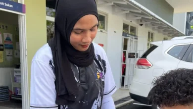 Mahasiswi STKIP Tamsis Bima, Nur Aisah, saat mejadi petugas Medical Cover mahasiswa pada SUPRO 5.0 Tahun 2026 di UiTM Cawangan Pahang Kampus Jengka, Malaysia pada 5 hingga 7 Juni 2026.